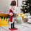 Wooden Christmas Nutcracker Decor Red 38 cm 4