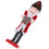 Wooden Christmas Nutcracker Decor Red 38 cm 5