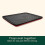 Bandejas para Preparar e Servir Grelhados – Preto e Vermelho, 18,1 x 14,5 2