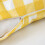 Sett med gingham-puter Gul Hvit 30x50 cm 2