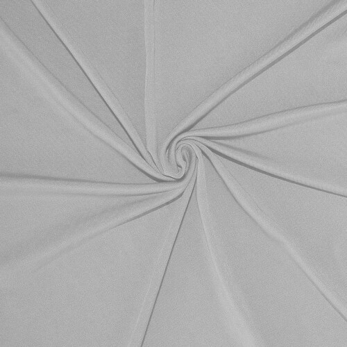 Cocktail Spandex Table Cover 36 in Silver 1