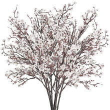 Silke Baby's Breath Blomster Hvide 6 STK