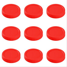 86 mm Weithals-Einmachglasdeckel, 12er-Pack, auslaufsicher und spülmaschinenfest
