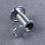 Œil De Porte Argent Facile À Poser Zinc Usage Sécurisé 9