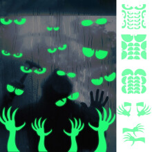 PRETXORVE Halloween Ghost Eyes Decor – Indoor/Outdoor, 1