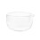 Clear Glass Bowls, Double-Walled, Microwave-Safe, 4-Piece 1
