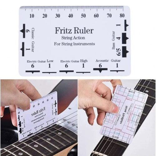 Guitar Measuring Guitar String Action Gauge Ruler Guitar String 1
