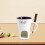 Ceramic Fondue Set with Built-in Heater, 1 Unit 4