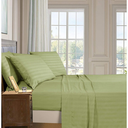 Microfiber 6-Piece Queen Sheet Set Deep Pocket 1