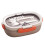 3-Compartment Bento Box with Spoon & Fork, 850ml 2
