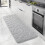 Washable Beige Bath Rug Rectangular 10 x 17 in 5