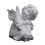 Resin Angel Figurine Praying Style White Decor 2