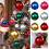 Blue Shatterproof Christmas Ball Ornament 12 cm 2