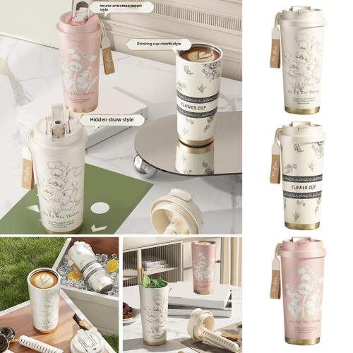 Ceramic-Lined Vacuum Insulated Coffee Mug 500ml 2