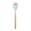 Silicone Spatula with Wooden Handle, Green 4