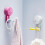Double-Head Suction Cup Hook, Rose Red or Sky Blue 5
