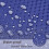 4-Pack Navy Polyester Place Mats 13x19 Inch 4