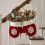 LED Mitten Christmas Wreath with Auto Timer, 35 cm 5