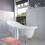 Pink Memory Foam Bath Mat 40 x 60 cm Non-Slip 2