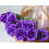 Black Silk Roses – 12 pcs, 21.2 in Long Stem 2