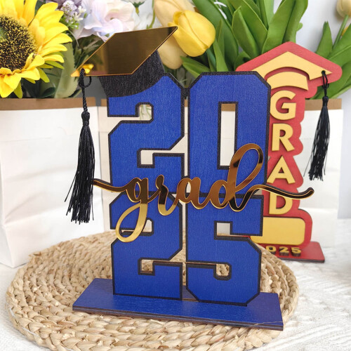2025 Graduation Wooden Table Centerpiece 1