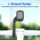 Front Bicycles Computer Mount Adjustable Cycling Stem-Suit D 7