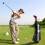 3Pcs Long Neck Mesh Golf Club Cover Replacement Professinal-Red 5