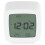 Digital Clock White 1pack 3.3x3.1x1.6in 7
