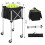 Chariot de tennis pliable peu encombrant avec construction en 3