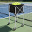 Chariot de tennis pliable peu encombrant avec construction en 4