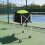 Chariot de tennis pliable peu encombrant avec construction en 6