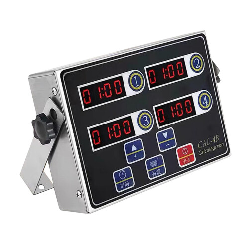 Flameer 4-Channel Digital Kitchen Timer with Memory 1