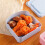Sandwich Container with Lid, BPA-Free, Microwave & 4