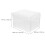 Plastic Photo Organizer Box with Removable Dividers 4