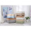 Medium Double-Layer Linen Storage Basket 2