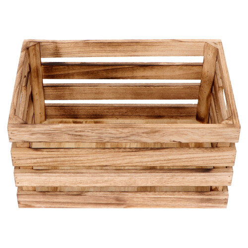 Wooden Storage Organizer Box 30x20x16cm 1
