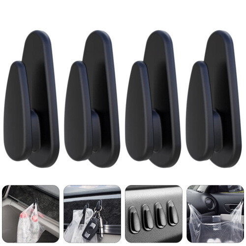 8 Pack ABS Car Hooks for Vehicles 2