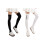 Damen Golfsocken, atmungsaktive Nylonstrümpfe, elastische-Weiß 2