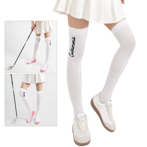 Elastische Golfsocken für Damen, rutschfest,-Schwarz 2
