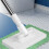 130cm Long Cleaning Mop Automatic Touch Freely-Mop and 3 cloths 5
