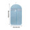 Transparent klädskydd med dragkedja – 1-pack 1