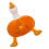 Orange Pumpkin Plush Pillow 22 cm 1