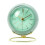 Designice Silent Analog Alarm Clock, Metal Case, Gold Base, 1