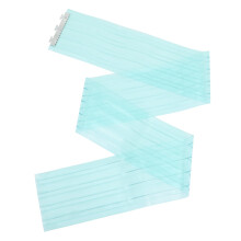 Transparant PVC-deurgordijn 200x18 cm