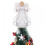 Christmas Tree Topper - White Hat Design, 20 x 26 cm 1