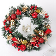 LED Christmas Wreath with Bow – 30cm or 40cm