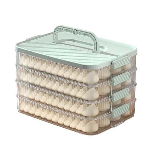 4-Layer Stackable Airtight Food Storage Container