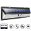 Solar 118-LED 3-Sided Wall Light with PIR Sensor 1