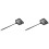 27cm Fine Mesh Pool Skimmer Net with Durable Handle 1