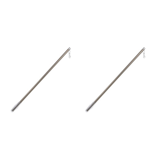 Tringle à rideaux en alliage d'aluminium (2 pièces)